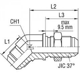 Уголок Komatsu/Valmet 5060709