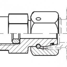 Переходник под манометр MAVE08LRCF